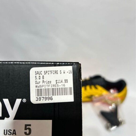 Saucony spitfire 5 running cleats. Outdoor. Size 5. Brand new! In box. - Picture 8 of 9